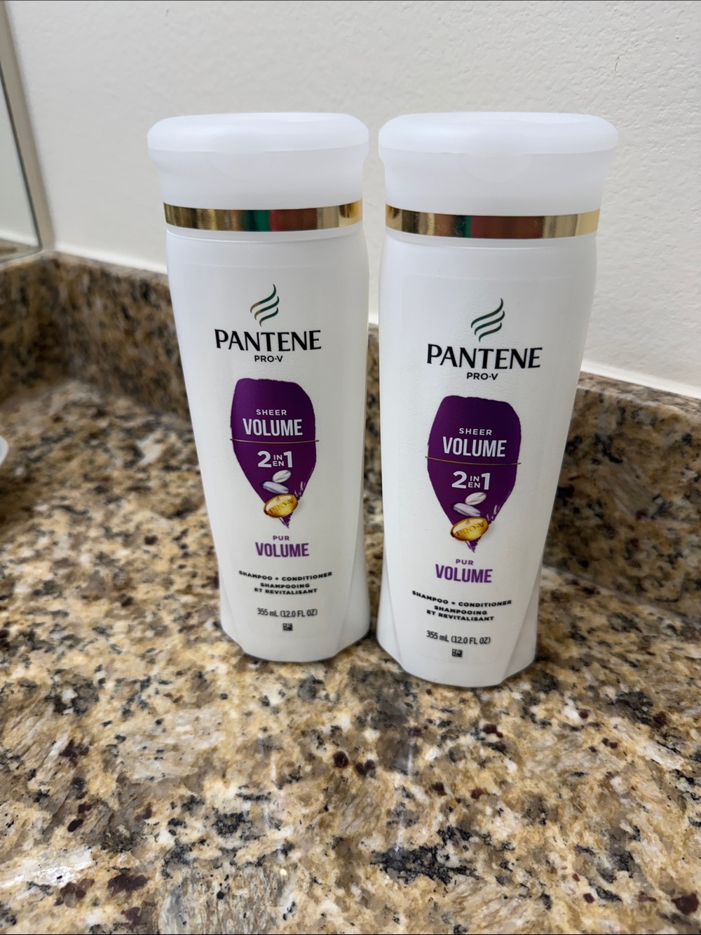 NWT Pantene Sheer Volume 2-in-1 Shampoo + Conditioner